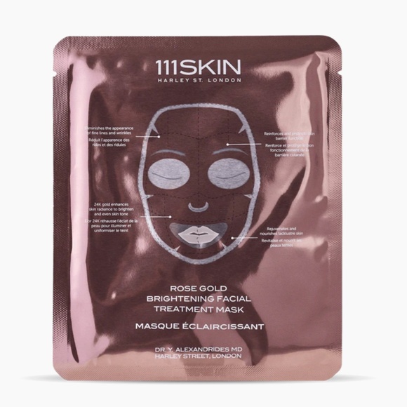 111SKIN Rose Gold Brightening Facial Treatment Mask 3 pack